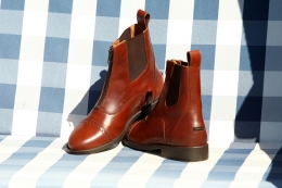 Stiefeletten Hellbraun