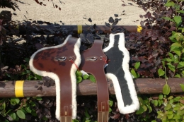 Springgurt mit Fell