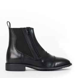 geftterte Stiefeletten schwarz