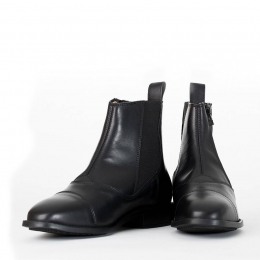 geftterte Stiefeletten schwarz