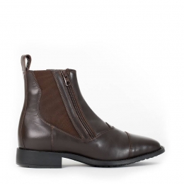 geftterte Stiefeletten braun